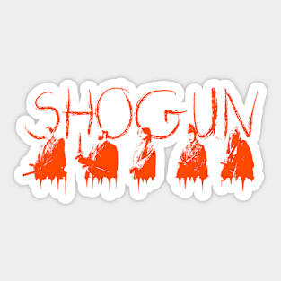 shogun 2023  tv series Sticker